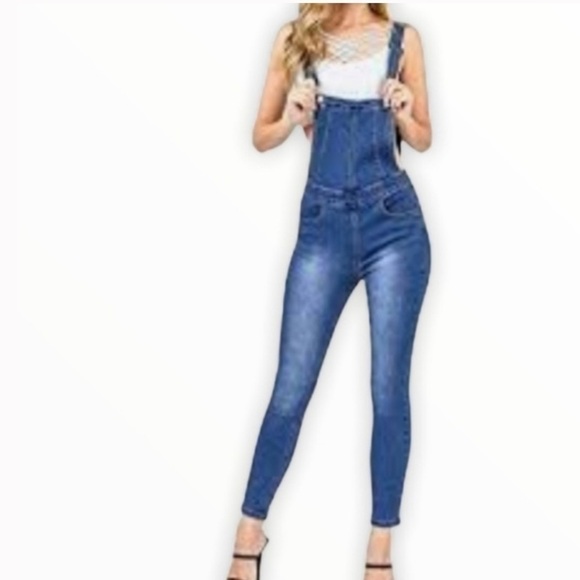 Iris jeans overalls - Picture 1 of 8